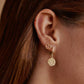 Luna Earrings | Jewelry Gold Gift Waterproof