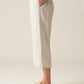 Easy Crop Linen Pant