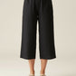 Easy Crop Linen Pant
