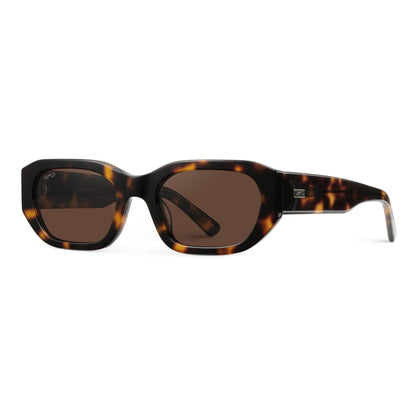 London - Bold Rectangular Statement Polarized Sunglasses