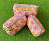 Floral Printed Quilted Cosmetic Bags (3 Sizes)