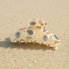 Shell Print Claw Hair Clip