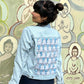 Ten Thousand Buddhas x Sacred Tide Quilted Denim Jacket