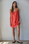 Linen Mini Dress