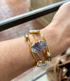 Gemstone Cuff Bracelet