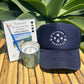 Stinson Beach Adventure Bundle - Foam Trucker Hat, Watercolor Kit & Candle