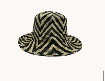 Twilight Straw Bucket Hampui Hat