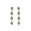 Australian Jade Rainfall Earrings