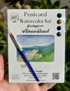 Stinson Beach Post Card Watercolor Kit