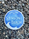 Welcome to Stinson Beach Sticker