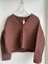 Quilted Button Jacket
