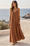Linen Maxi Dress