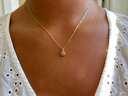 Mini Gemstone Necklace