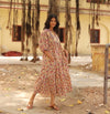 Block Printed Vintage-Style Dress (Kimaya)