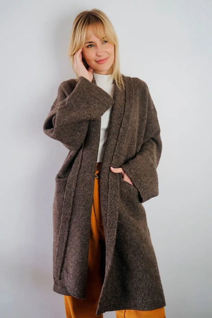 Belen Alpaca Knit Cardigan/Coat