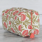 Cosmetic Bag Block Printed Floral