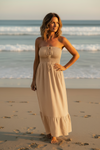 Ruched Strapless Dress