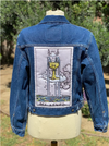 The Ace of Cups Tarot Card Denim Jacket