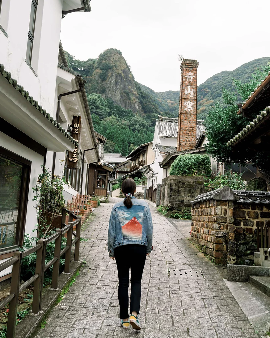 The Mt. Fuji Denim Jacket – Sacred Tide