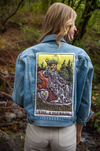 The Empress Tarot Card Denim Jacket