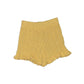 Yellow High Rise Knit Shorts (New with Tags)