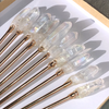 Aura Quartz Crystal Hair Stick