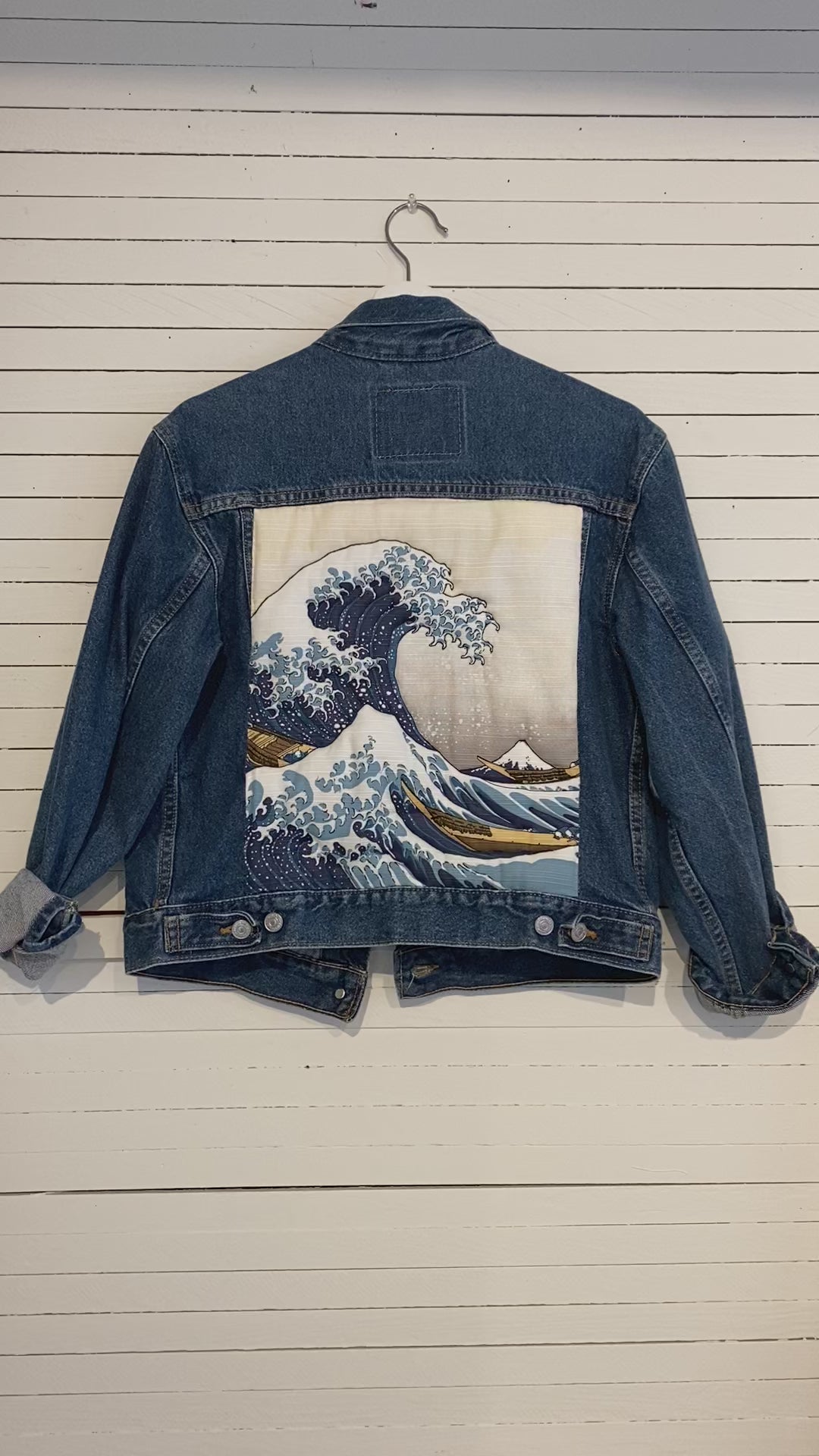 The Great Wave Denim Jacket