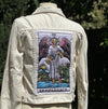 Temperance Tarot Card Denim Jacket